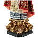 Infant Jesus of Prague 50 cm with elegant decorations in wood paste s9