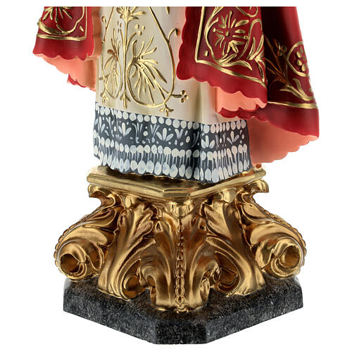 Niño Jesús de Praga 50 cm de pasta de madera, acabado elegante 8