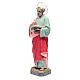 Statue Saint Pierre  60 cm pâte à bois dec. fine s2