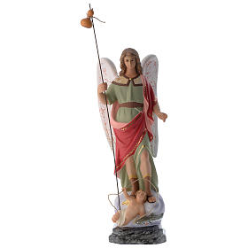 Saint Raphaël de Cordoue 30 cm pâte à bois déc. élégante