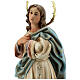 Immaculate Vergin statue 60 cm wood pulp with elegant finish s6