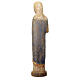 Our Lady of Calvary statue wood painted monks Bethlehem 50 cm s6