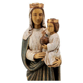 Estatua Virgen Reina h 25 cm monjes Belén
