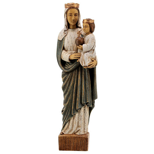 Estatua Virgen Reina h 25 cm monjes Belén 1