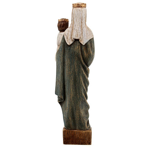 Estatua Virgen Reina h 25 cm monjes Belén 6