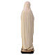 Statue Lady of Lourdes in painted Valgardena maple wood s5