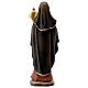 St Clare statue in painted Val Gardena linden s4