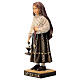 Saint Jacinta statue in painted Val Gardena linden s2