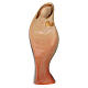 Virgin Mary statue Protector of Faith in painted maple wood s1