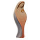 Virgin Mary statue Protector of Faith in painted maple wood s3