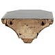 Wall shelf for statues, Val Gardena maple wood s8