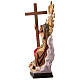 Allerheiligste Dreifaltigkeit – 40 cm Holzmasse-Statue mit Glasaugen s8