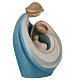 Nativity Holy Family Natia colored Val Gardena maple wood s3