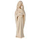 Statue Madonna Moderna bois naturel Val Gardena s1