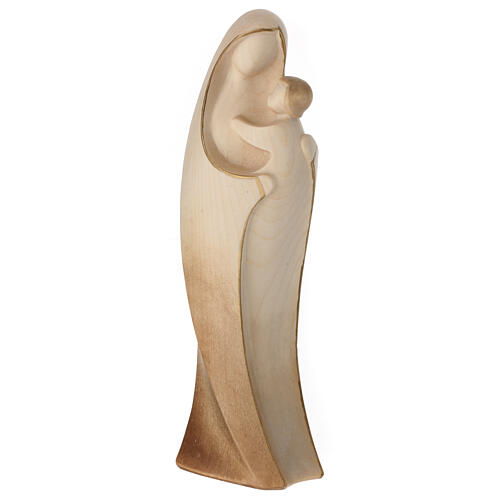 Virgin Mary statue Alma in patinated Valgardena maple wood 1