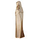 Virgin Mary statue Alma in patinated Valgardena maple wood s4