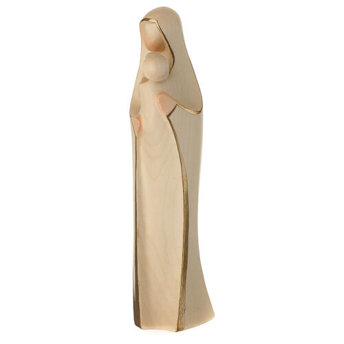 Virgin Mary statue Alma in alabaster Valgardena maple wood  3