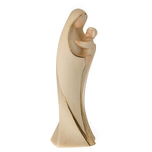 Virgin Mary statue Alma in alabaster Valgardena maple wood  4