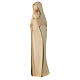 Virgin Mary statue Alma in alabaster Valgardena maple wood  s3