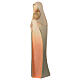Virgin Mary Alma statue in Val Gardena colored maple wood s3