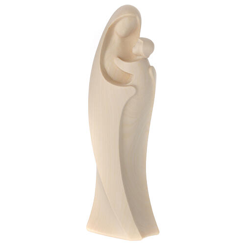 Natural maple wood statue of Our Lady, Alma design, Val Gardena 1