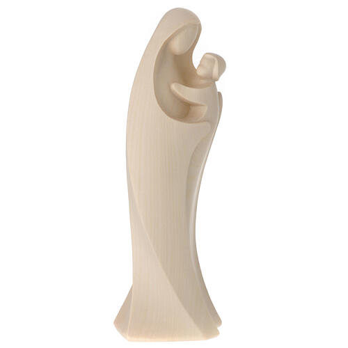 Natural maple wood statue of Our Lady, Alma design, Val Gardena 4