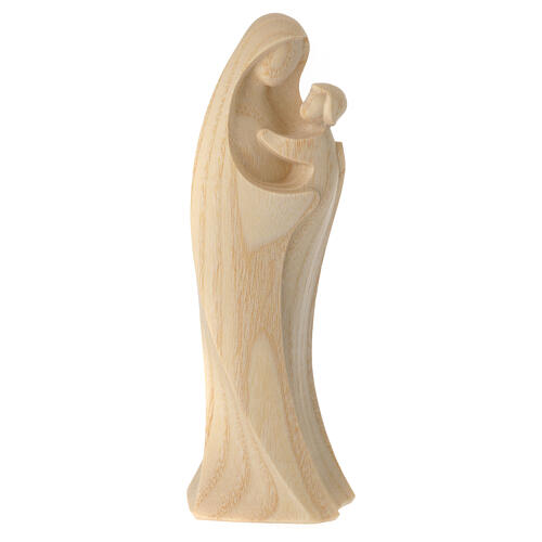 Natural maple wood statue of Our Lady, Alma design, Val Gardena 9