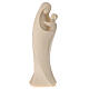 Natural maple wood statue of Our Lady, Alma design, Val Gardena s4