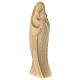 Natural maple wood statue of Our Lady, Alma design, Val Gardena s6