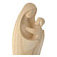 Natural maple wood statue of Our Lady, Alma design, Val Gardena s7