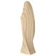 Natural maple wood statue of Our Lady, Alma design, Val Gardena s10