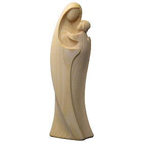 Virgin Mary statue Alma natural Valgardena ash wood