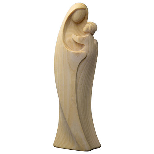 Virgin Mary statue Alma natural Valgardena ash wood 1