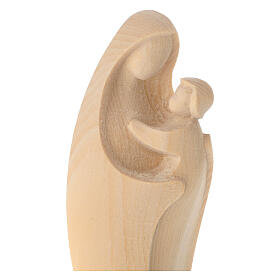 Gottesmutter "Alma" – naturbelassene Zirbenholz-Statue aus dem Grödnertal