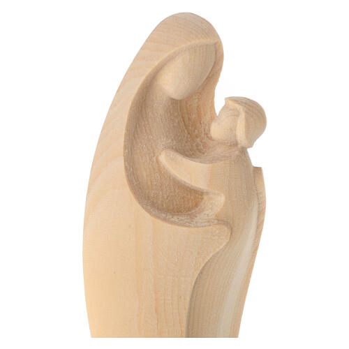 Gottesmutter "Alma" – naturbelassene Zirbenholz-Statue aus dem Grödnertal 2