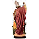 San Giorgio e il drago statua legno dipinto Val Gardena s6