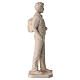 San Carlo Acutis statua finitura legno naturale Val Gardena s4