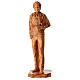 Statua legno d'ulivo Carlo Acutis Val Gardena s1