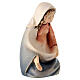 Statuina Maria presepe Leonardo legno colorato Val Gardena s3