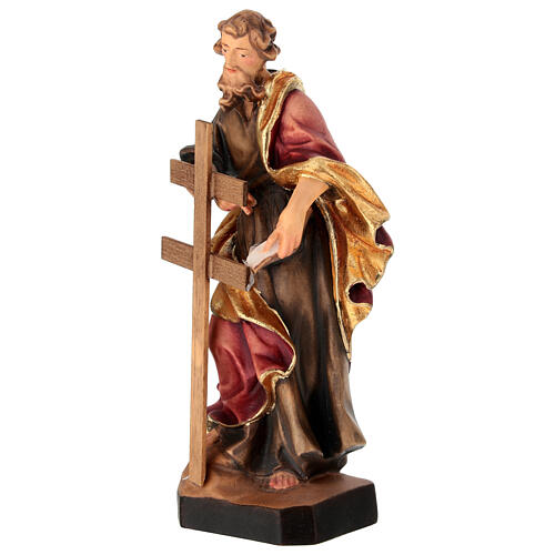 Saint Philip the Apostle, painted wood statue, Val Gardena 3