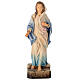Painted wood statue, Our Lady of Nazareth, 8 in, Val Gardena s1