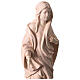 Statua Madonna di Nazareth legno naturale Val Gardena s4