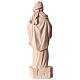 Statua Madonna di Nazareth legno naturale Val Gardena s8