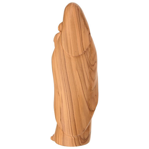 Statua Matki z Dzieciątkiem z drewna oliwnego, 20 cm, Val Gardena 4