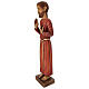 Sacro Cuore di Gesù semplice stile gotico Bethléem legno 60 cm s3