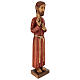 Sacro Cuore di Gesù semplice stile gotico Bethléem legno 60 cm s5