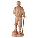 Statue, Pier Giorgio Frassati – Holz naturbelassen, 60 cm, Grödnertal s14