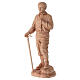 Natural wood statue of Pier Giorgio Frassati, 24 in, Val Gardena s3
