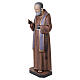 Figura św. Ojca Pio, malowana, włókno szklane, 120 cm s5