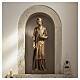 Saint Joseph the Worker Fiberglass Statue Colored Carved-Effect, 120 cm s2